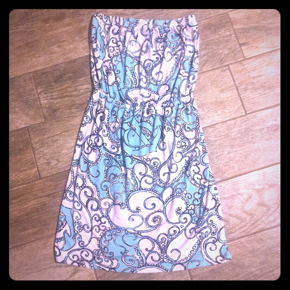 Lilly Pulitzer Strapless Dress